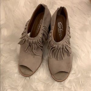 Fringed Booties